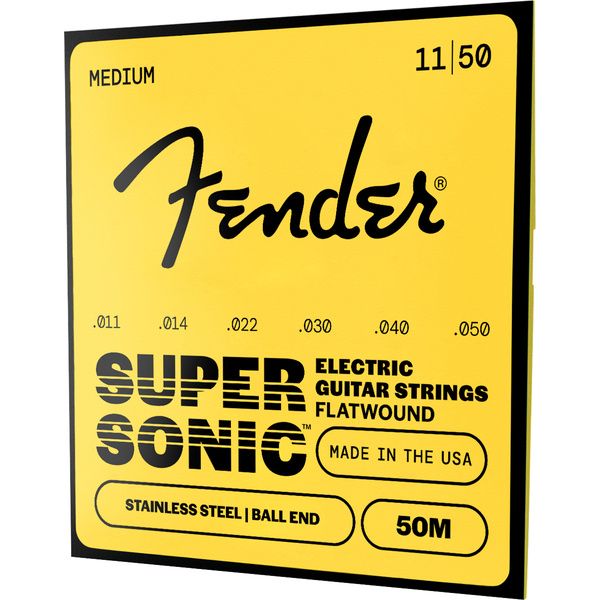 Fender 50M Stainless Flatwound 11-50
