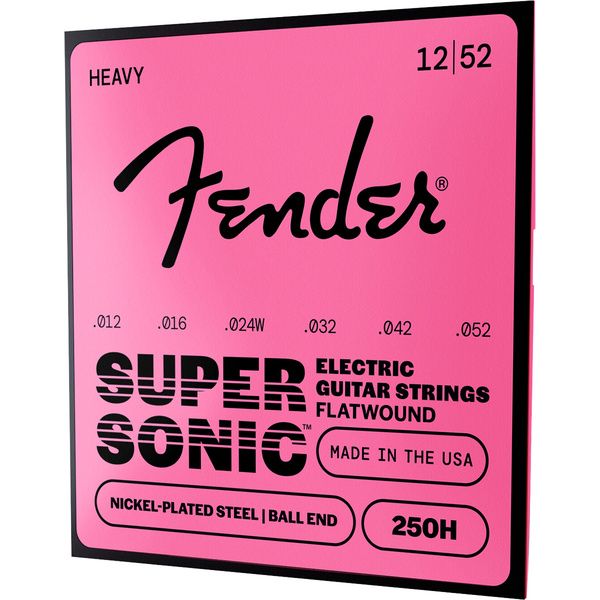 Fender 50H Stainless Flatwound 12-52