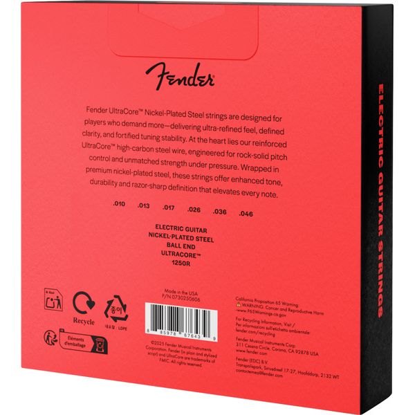 Fender Ultracore 1250R NPS 10-46 3P