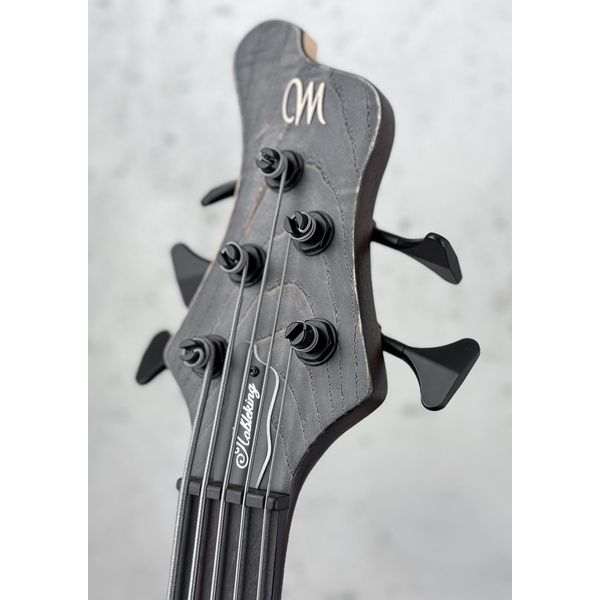 Mayones Guitars Nobleking 5 Antique Black Matt