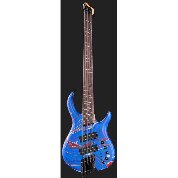 Marcus Miller M6 Headless 5 Blue Swirl