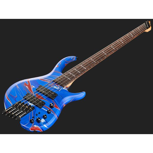 Marcus Miller M6 Headless 5 Blue Swirl