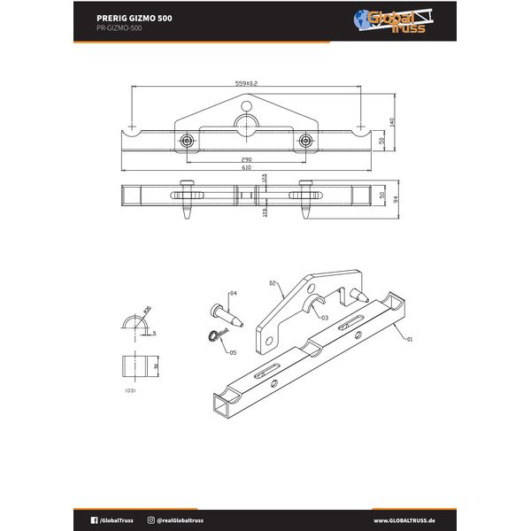 Global Truss PreRig Gizmo 500kg
