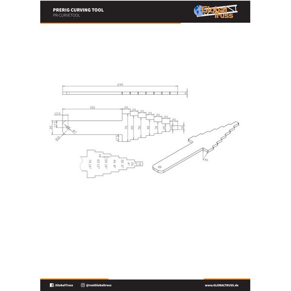 Global Truss PreRig Curvingtool