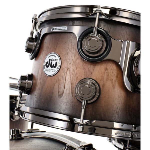 DW Walnut Satin Ebony Burst 6pcs