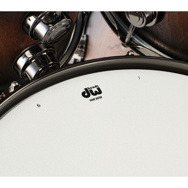 DW Walnut Satin Ebony Burst 6pcs