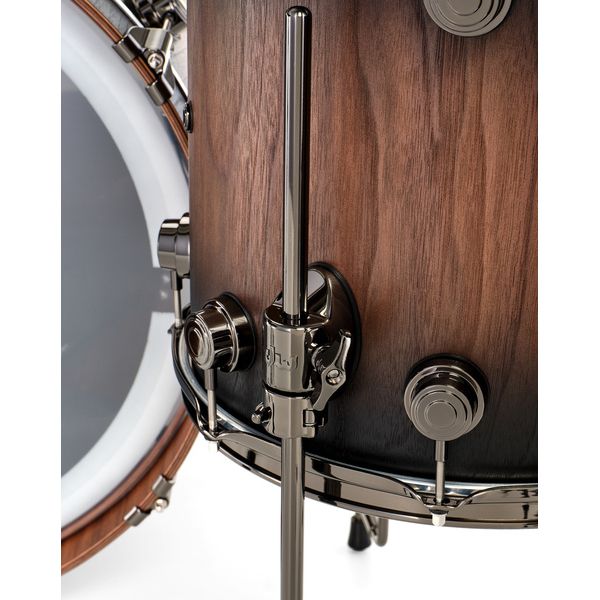 DW Walnut Satin Ebony Burst 6pcs