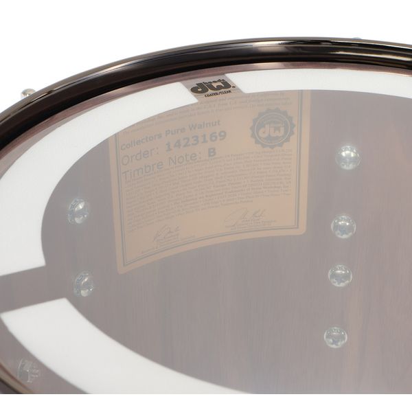 DW Walnut Satin Ebony Burst 6pcs