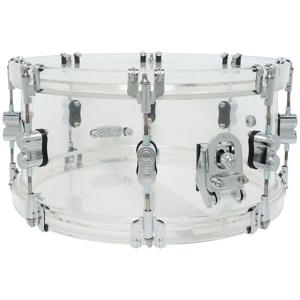 DW PDP 14"x6.5" SN Clear Acrylic