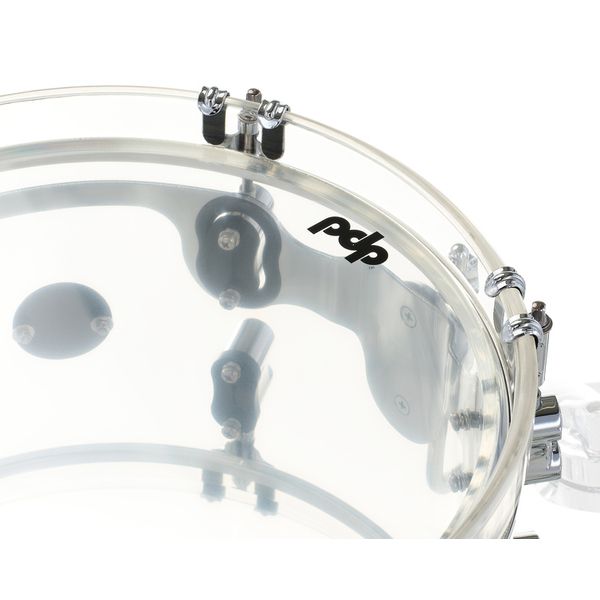 DW PDP Concept Clear Acrylic 4pc
