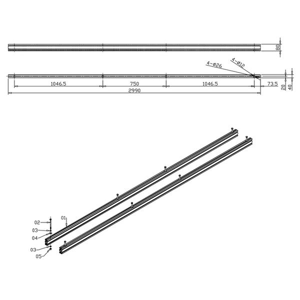 Global Truss Railing System PR-Truss-3000