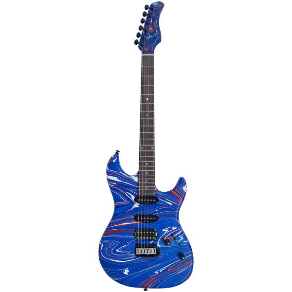 Larry Carlton S7 SW Blue Swirl