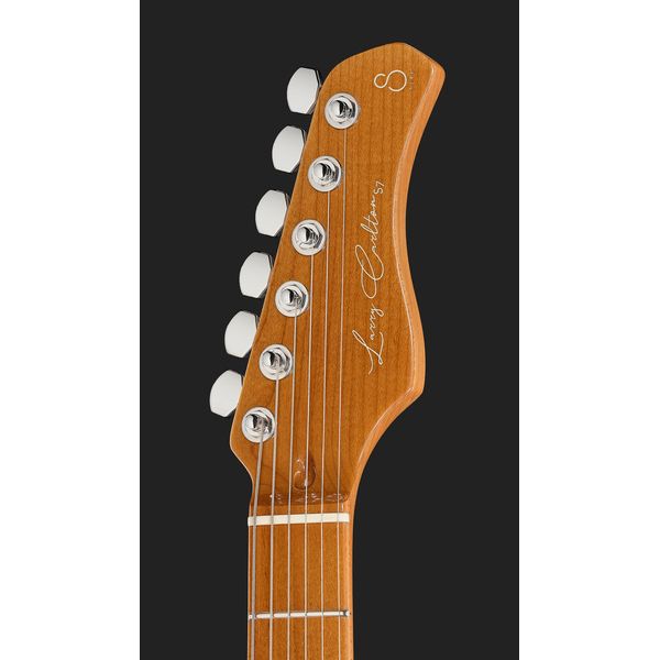 Larry Carlton S7 Ash Top Amber Burst
