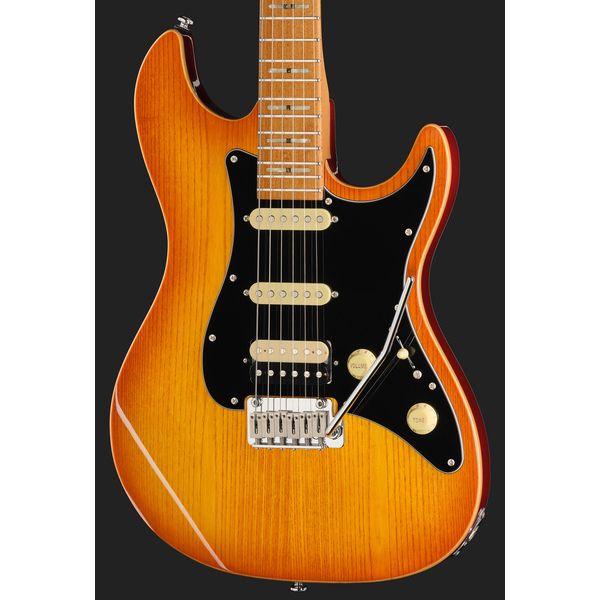 Larry Carlton S7 Ash Top Amber Burst