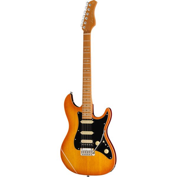 Larry Carlton S7 Ash Top Amber Burst