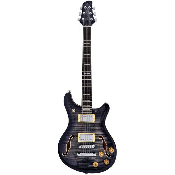 Larry Carlton Q7 Hollow Transparent Black