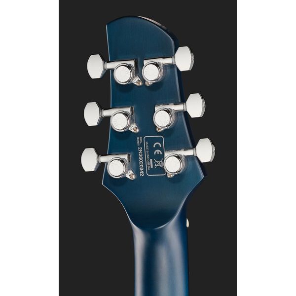 Larry Carlton Q7 Hollow Transparent Blue