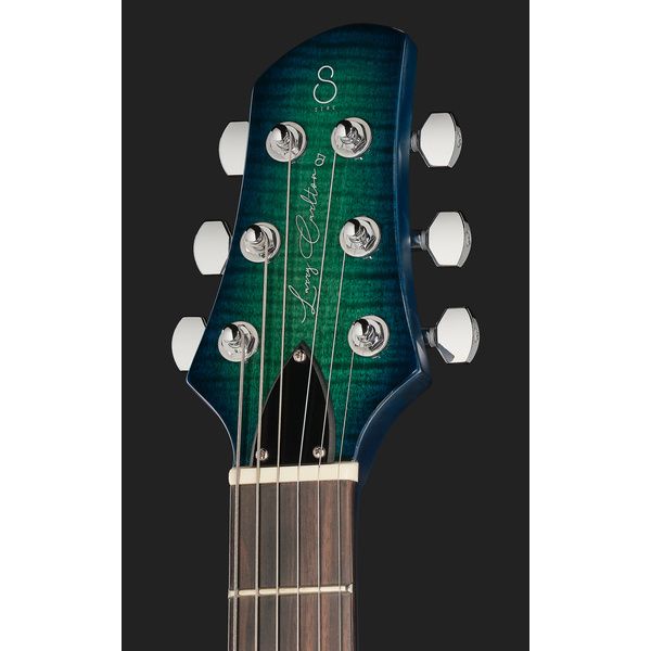 Larry Carlton Q7 Hollow Transparent Blue