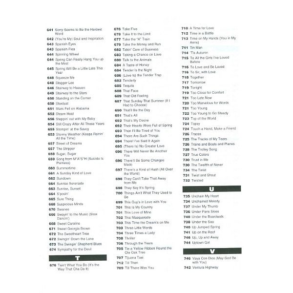 Hal Leonard Best Fake Book Ever