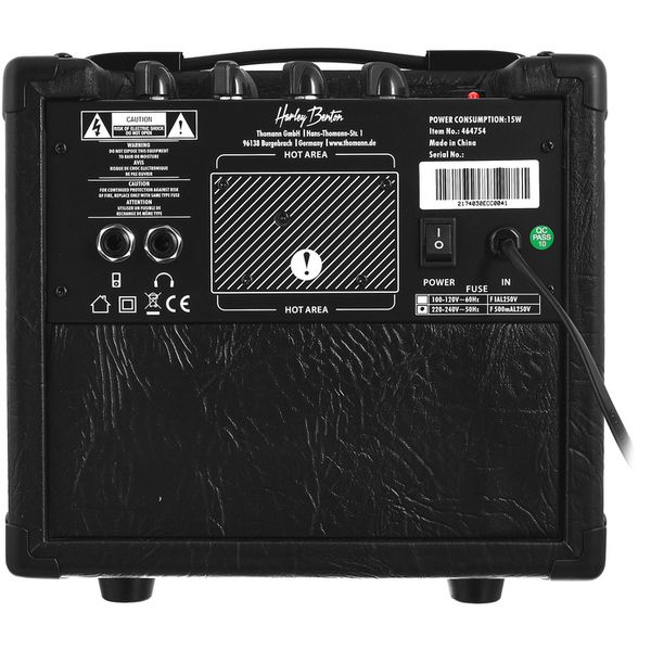 Harley Benton ST-62MN BK Vintage JamPack