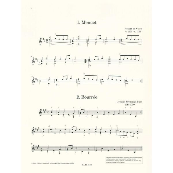 Edition Chanterelle The Baroque Book