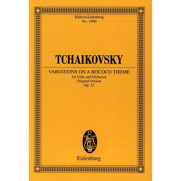 Edition Eulenburg Tschaikowsky Variationen