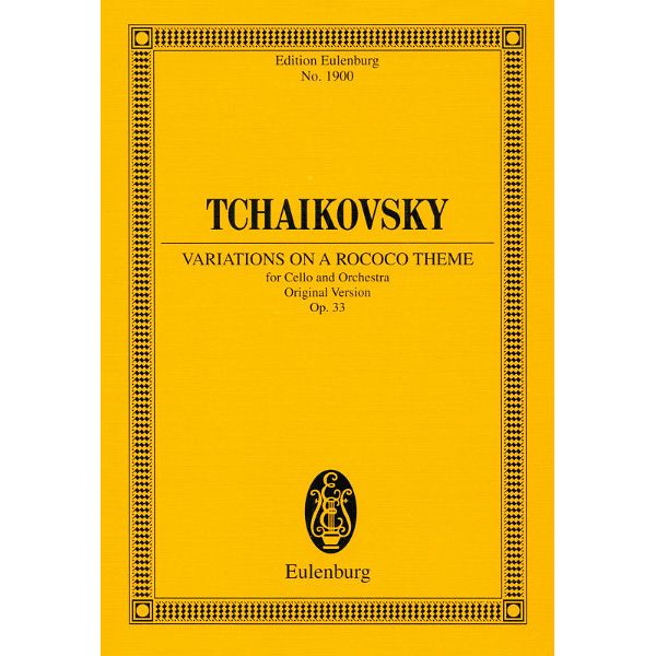 Edition Eulenburg Tschaikowsky Variationen