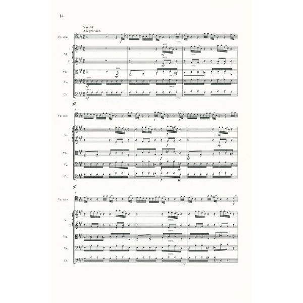 Edition Eulenburg Tschaikowsky Variationen