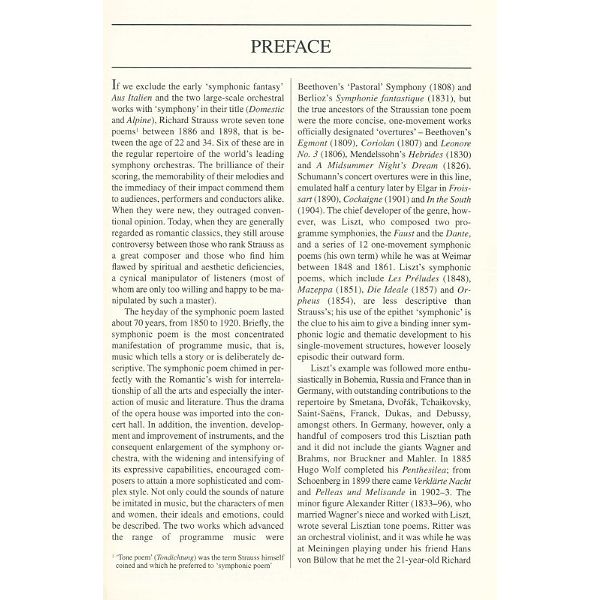 Edition Eulenburg Strauss Ein Heldenleben