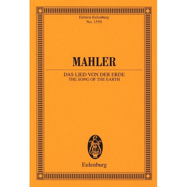 Edition Eulenburg Mahler Das Lied von der Erde