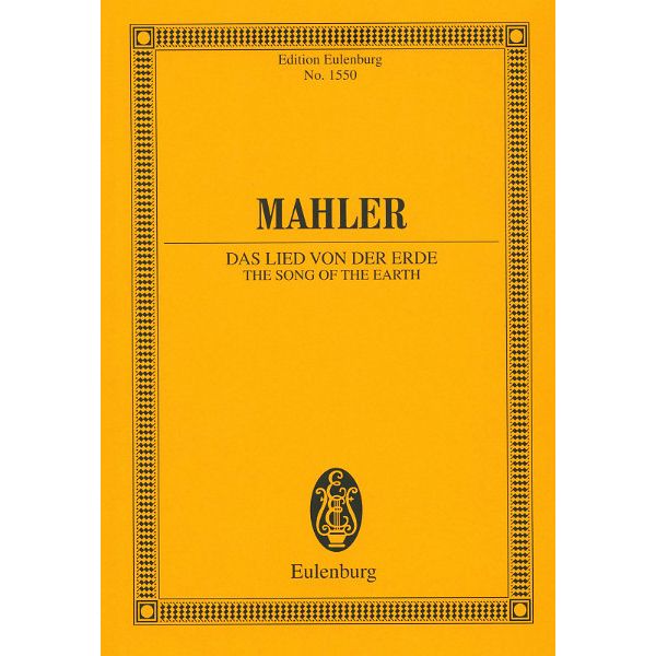 Edition Eulenburg Mahler Das Lied von der Erde