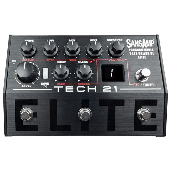 Tech 21 SansAmp Prog Bass Driver Elite
