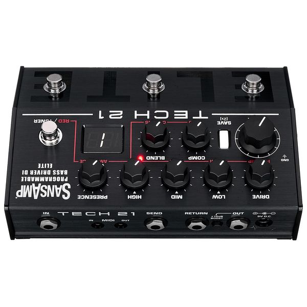Tech 21 SansAmp Prog Bass Driver Elite