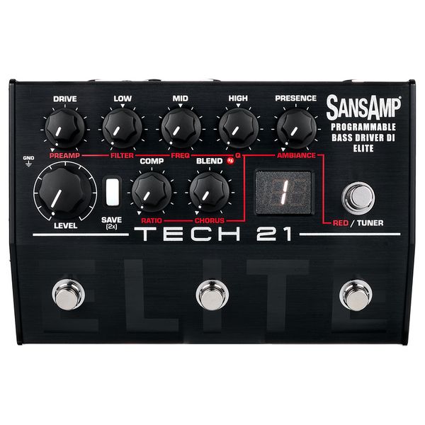 Tech 21 SansAmp Prog Bass Driver Elite