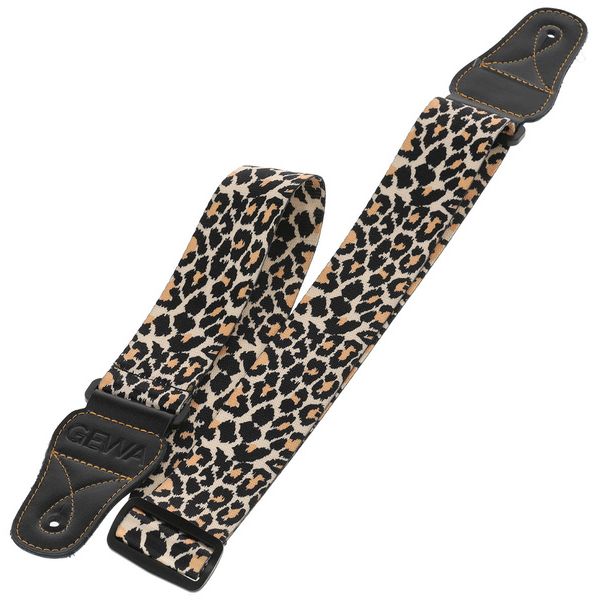 Gewa Guitar Strap Animal Ed Leopard