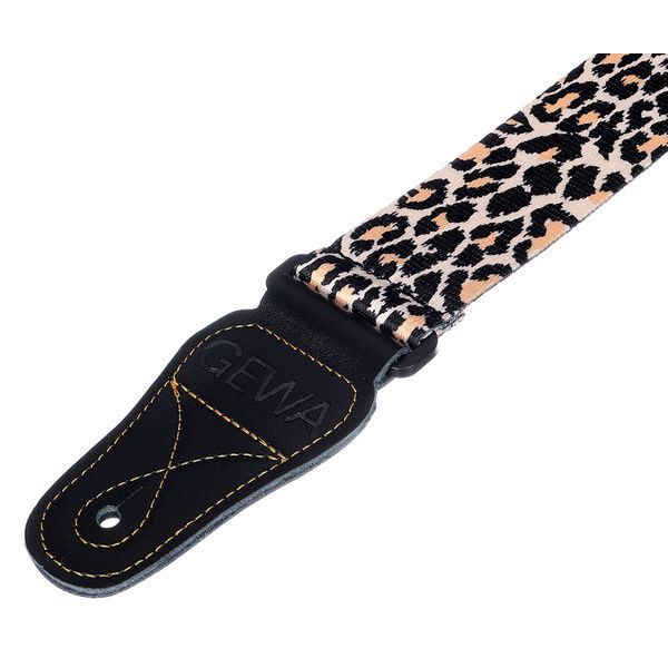 Gewa Guitar Strap Animal Ed Leopard