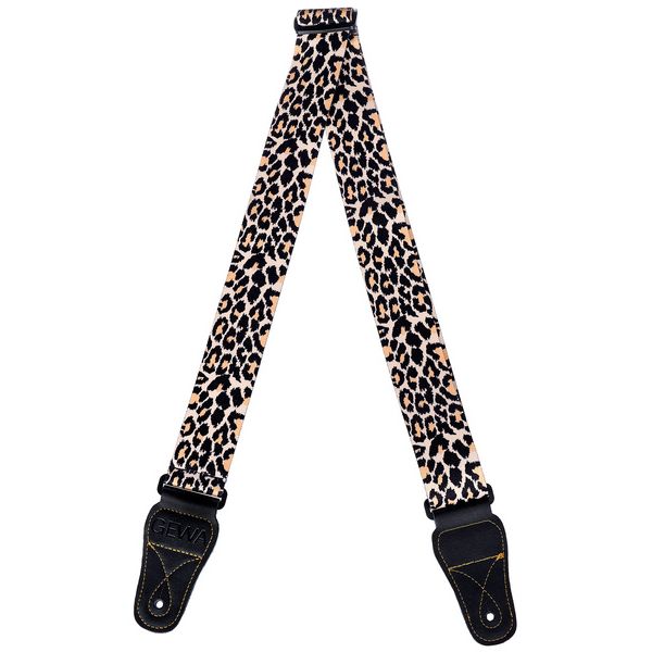 Gewa Guitar Strap Animal Ed Leopard