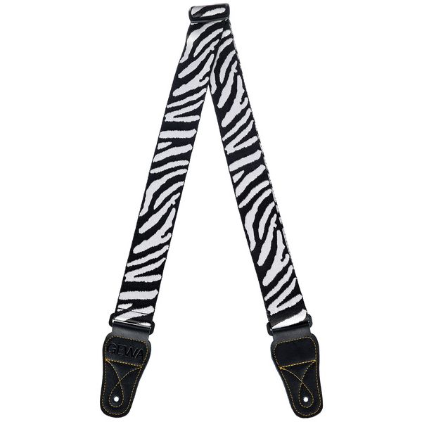 Gewa Guitar Strap Animal Ed Zebra