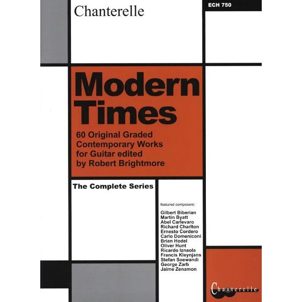 Edition Chanterelle Modern Times Guitar