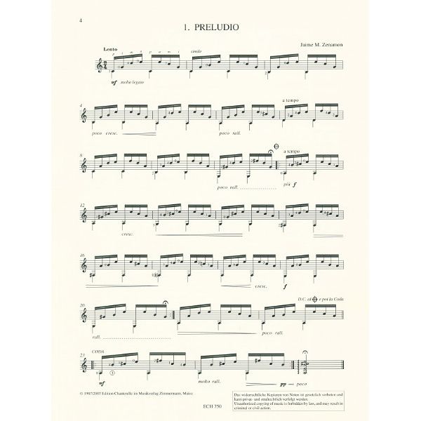 Edition Chanterelle Modern Times Guitar