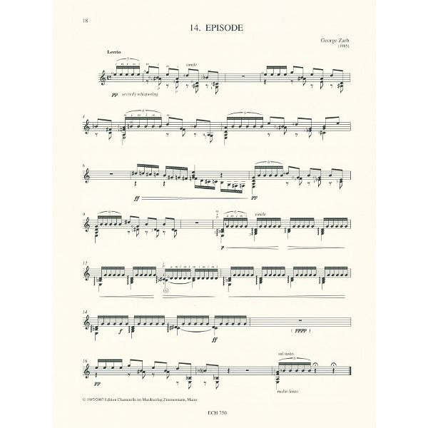 Edition Chanterelle Modern Times Guitar