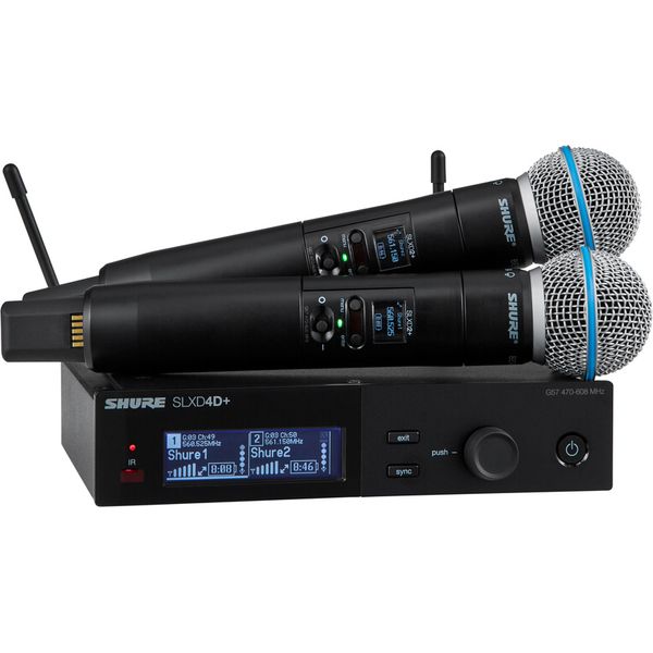 Shure SLXD24D+E/Beta58 K55