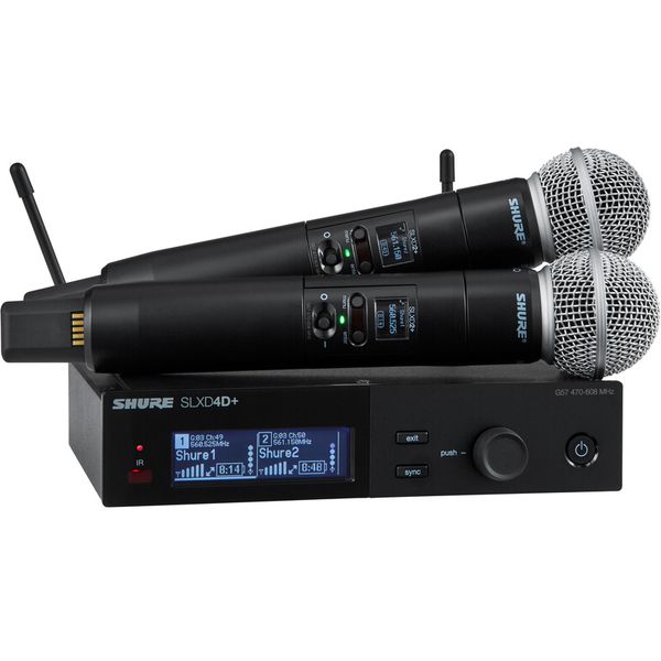 Shure SLXD24D+E/SM58 G65