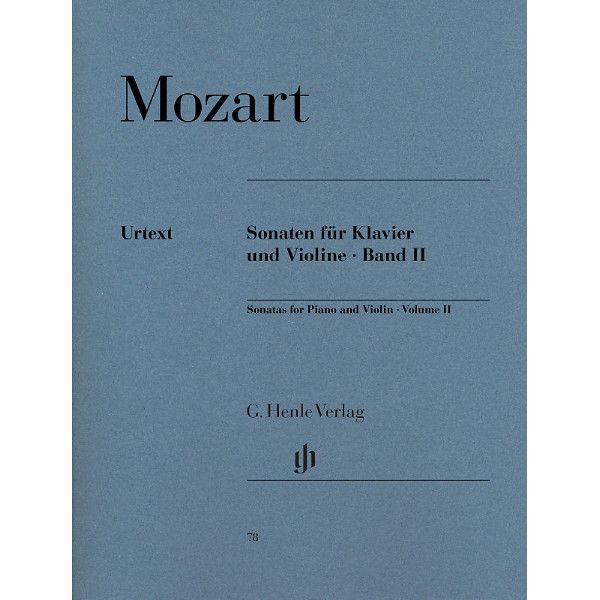 Henle Verlag Mozart Violinsonaten 2