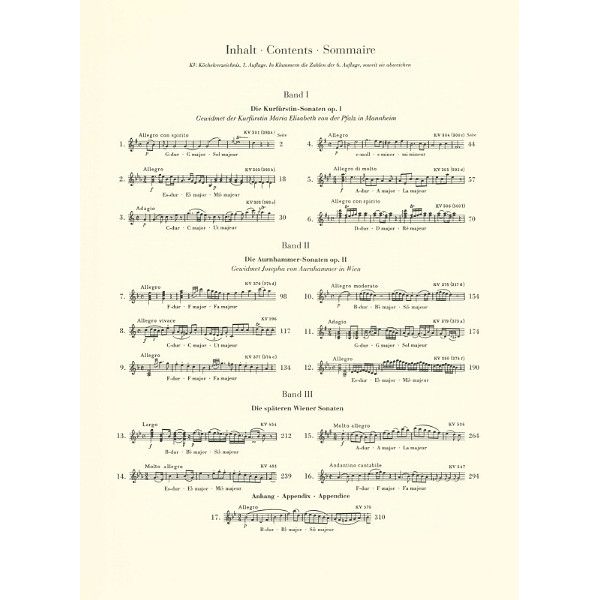 Henle Verlag Mozart Violinsonaten 2