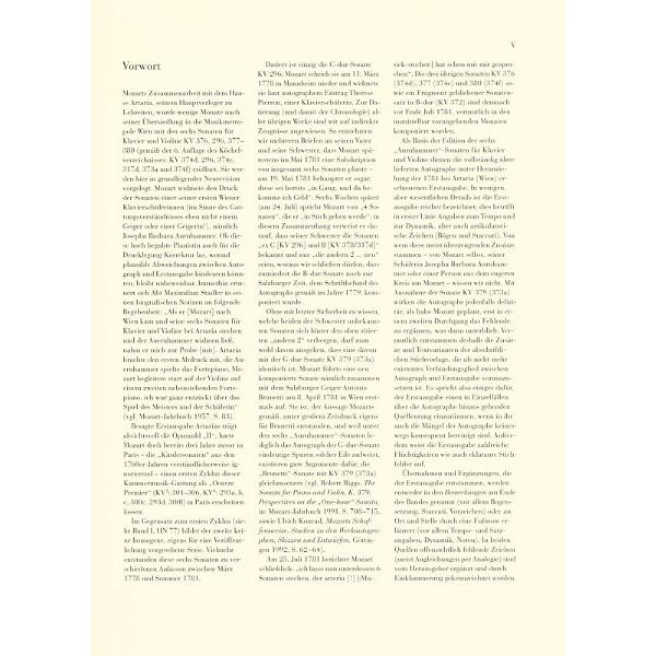 Henle Verlag Mozart Violinsonaten 2