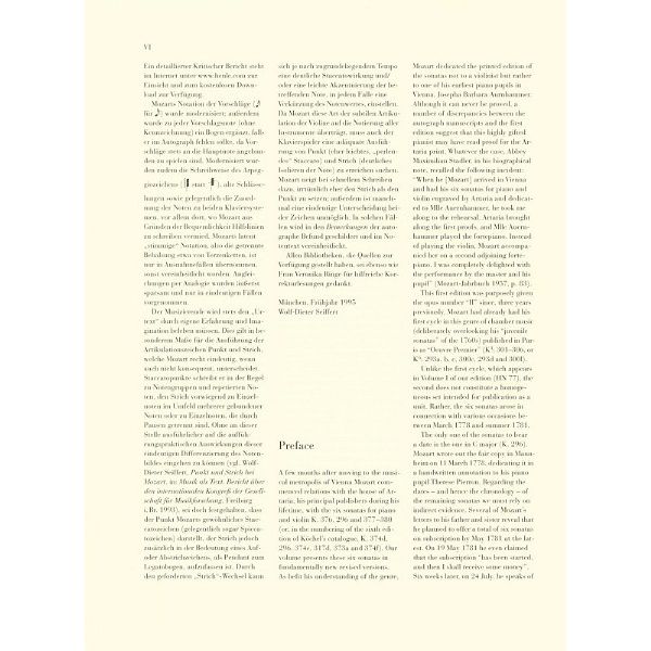 Henle Verlag Mozart Violinsonaten 2