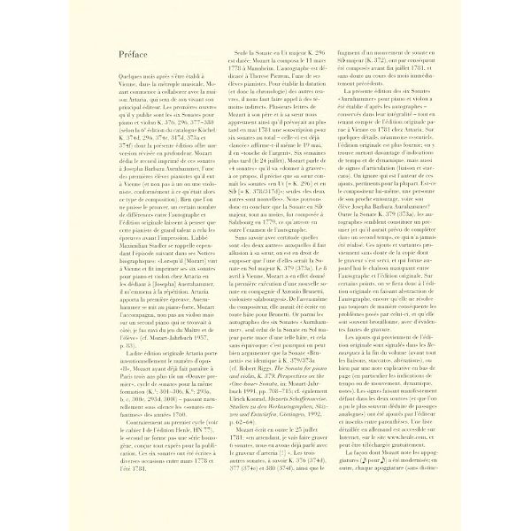 Henle Verlag Mozart Violinsonaten 2