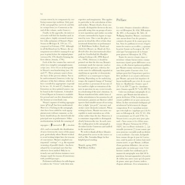 Henle Verlag Mozart Violinsonaten 3