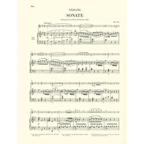Henle Verlag Mozart Violinsonaten 3